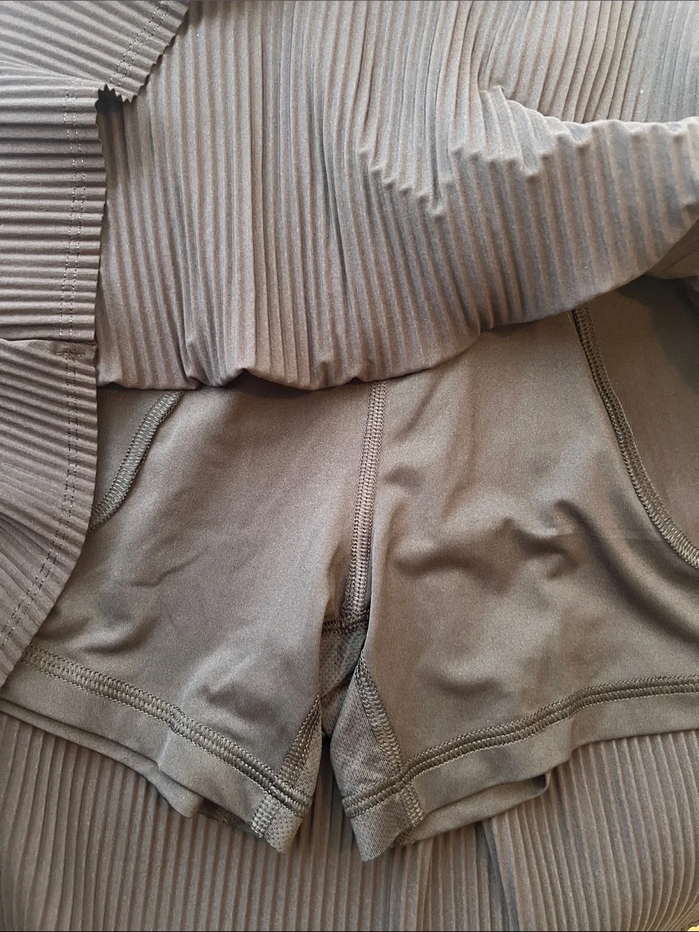 XL (14) | All in Morion Black Pleated Skirt